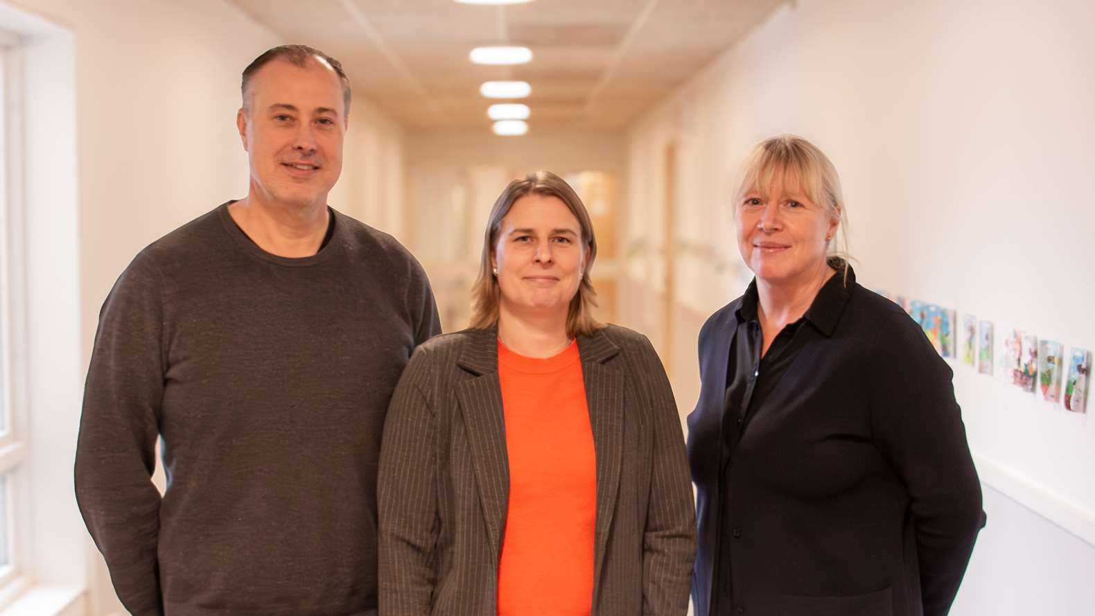 Porträttbild tre skolledare