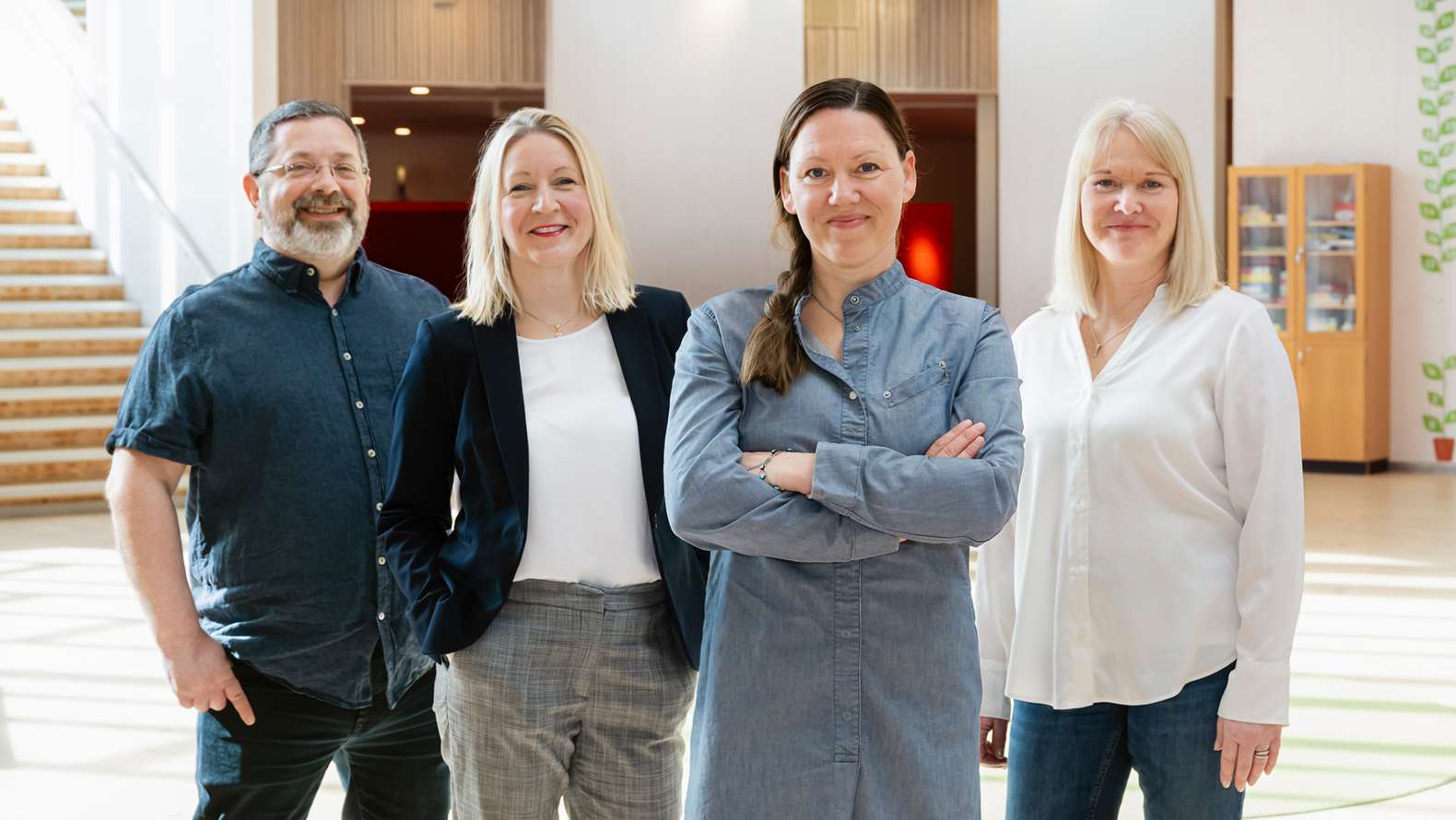 Porträttbild fyra skolledare