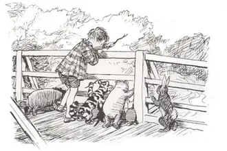 illustration från nalle puh